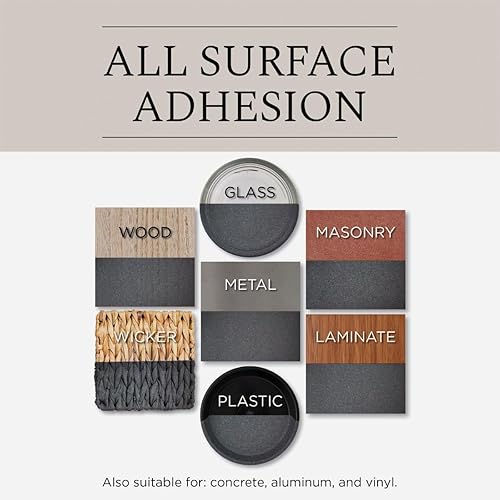 Miniatura 10 de Rust-Oleum 271473 - Pintura en aerosol universal para todas las superficies, 11oz, gris mate (Soft Iron)