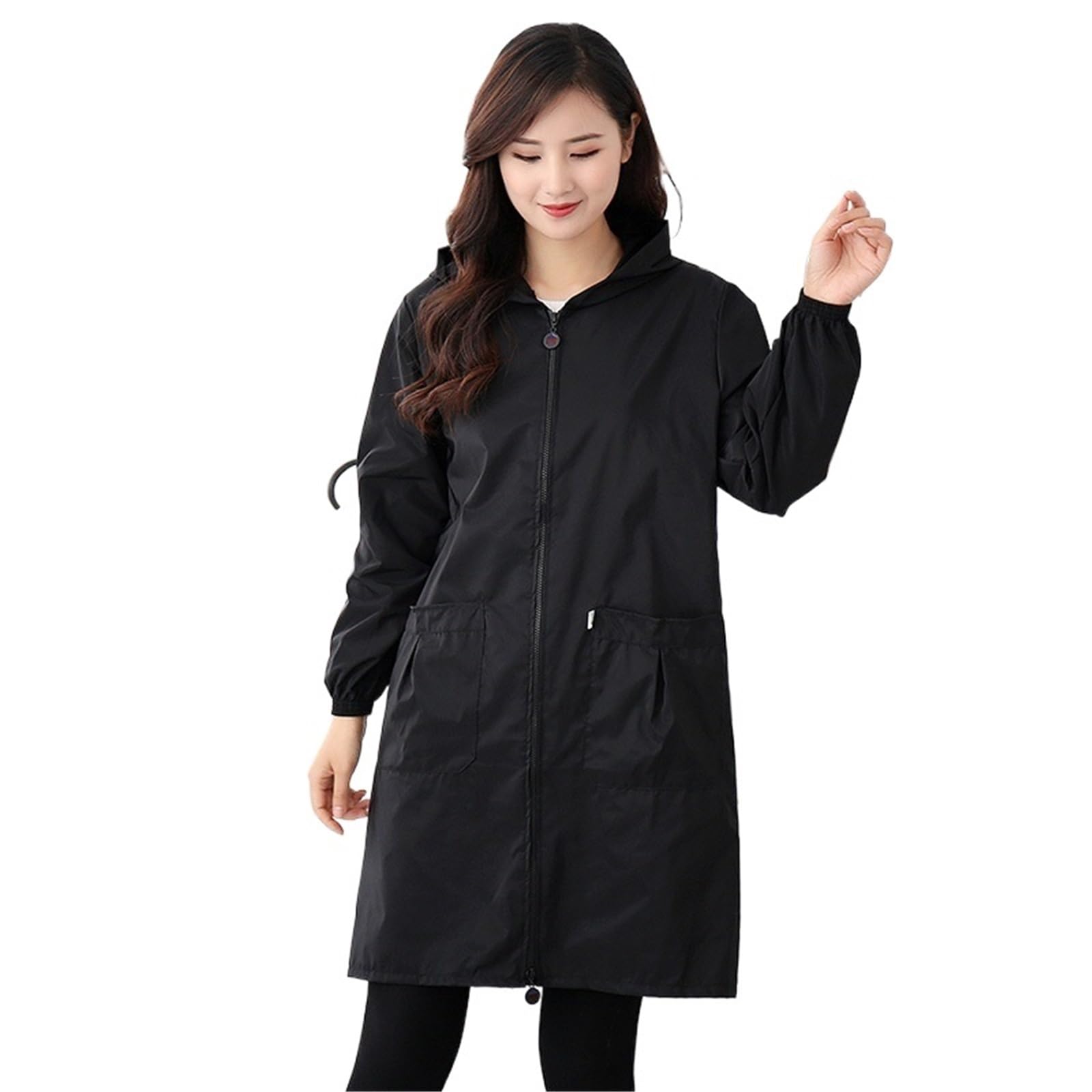 VRKRTVBLB Waterproof Smock Pet Dog Grooming Working Clothes Hair Salon Uniform Hairdresser Anti Hair Robe Kitchen Oil Proof Apron(A,3XL)