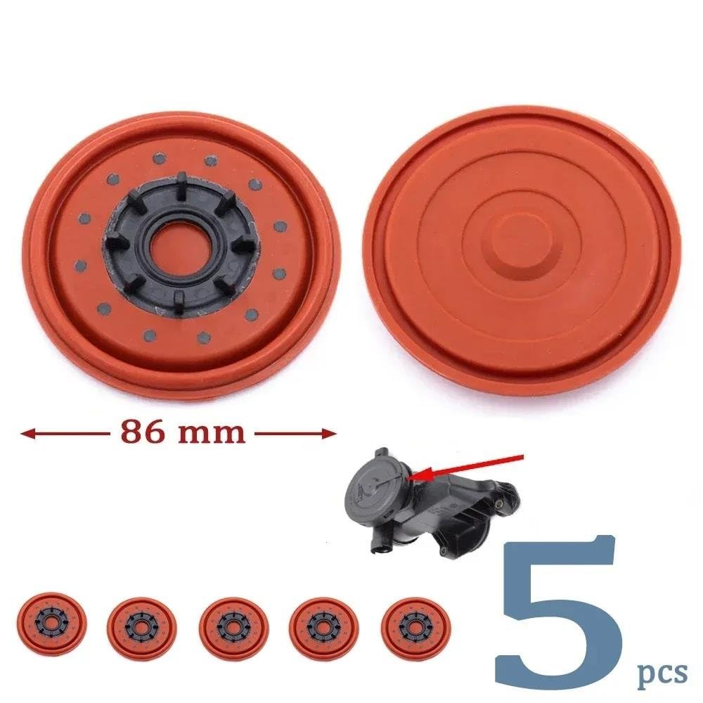 Auto-Zylinderköpfe Ölentlüftungs-Wasserabscheidermembran 036 103 464 AC Für Seat Für VW Für Golf Für Skoda 036103464AC 036103464 036103464AH Ventildeckel Zylinderkopfhaube(5 PCS)