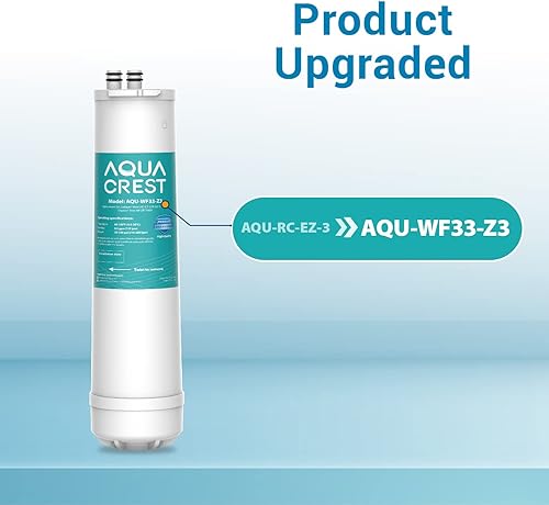 Miniatura 2 de AQUACREST RC 3 EZ-Change - Filtro de agua para debajo del fregadero, repuesto para todos los sistemas de filtro de agua Culligan EZ Change,
