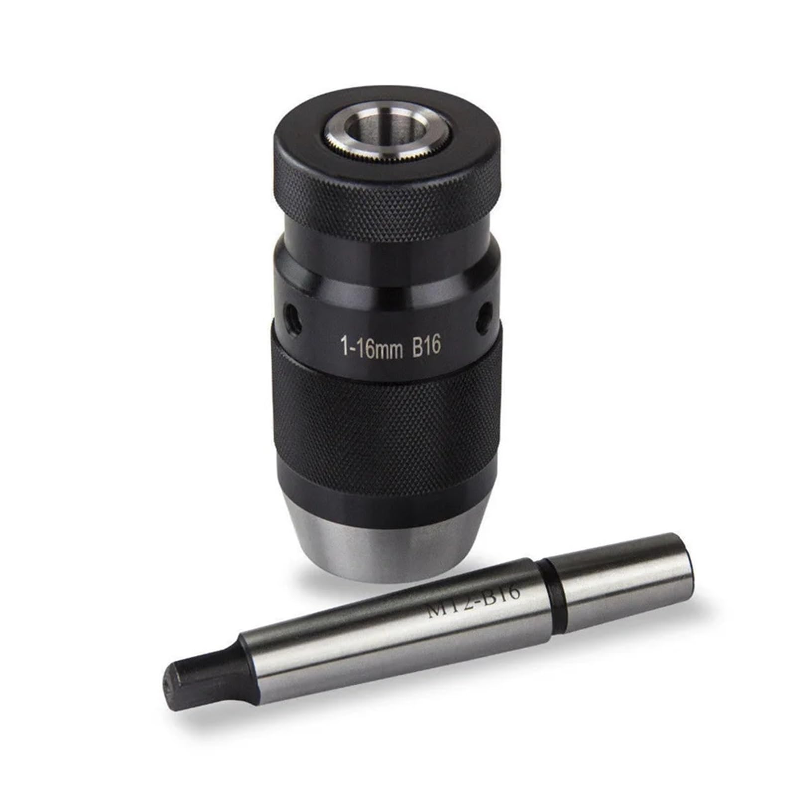 Trapano da tornio B16, senza chiave, 1-16 mm, MT2-B16, mandrino, mandrino autoregolante
