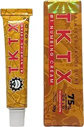 Pomada Tatuagem e estética TK-TX NUMBING GOLD 75% 10G