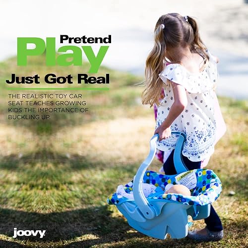 Miniatura 4 de Asiento de auto azul para muñeca, Azul