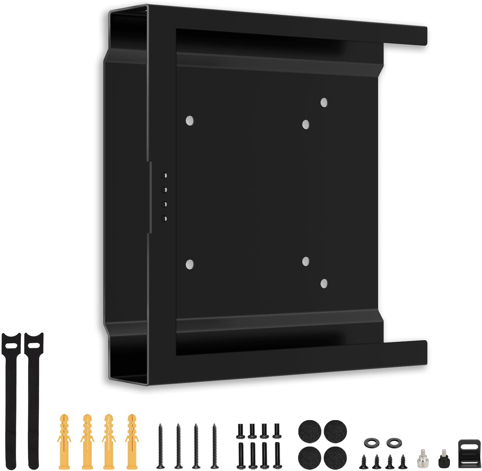 Mount for HP Mini PC Wall VESA and Under Desk Mount for HP EliteDesk 800 805 705, HP Pro Mini 400 260, HP ProDesk 600 400 405 Desktop Mini PC Wall Mount Bracket for HP