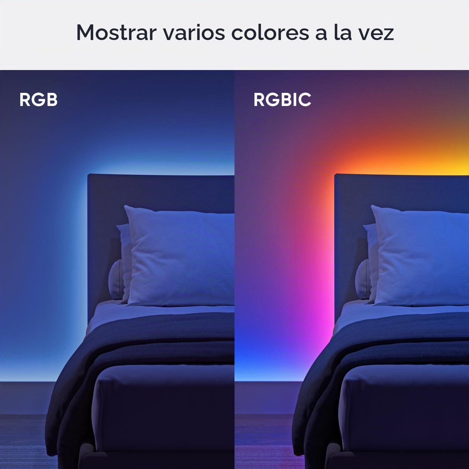 Nanoleaf Luces LED Gradientes 5M Matter Wi-Fi - Smart Sincroniza Música y Pantalla, 300 Direccionables LEDs RGB IC, Tira Recortable, App y Voz Control (Alexa Apple Google Home) Sala Fiesta Gaming