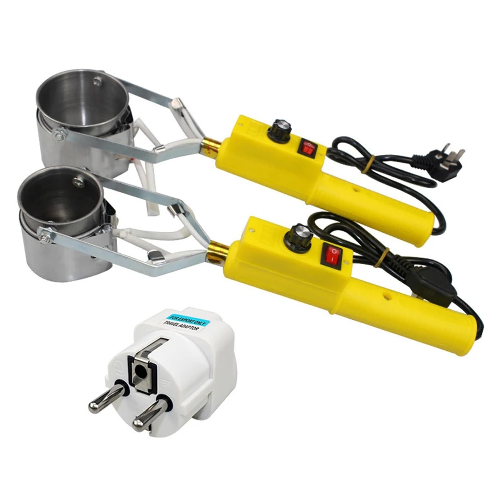 Pot à souder Portable 300W/500W, four de fusion d'étain, contrôle température réglable, outil bain dessouder(300W)