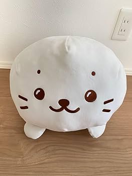 しろたん BIGぬいぐるみ ぬいぐるみ クッション Amazon.co.jp: ☆ ・ ☆ Sirotan しろたん BIG フェイス