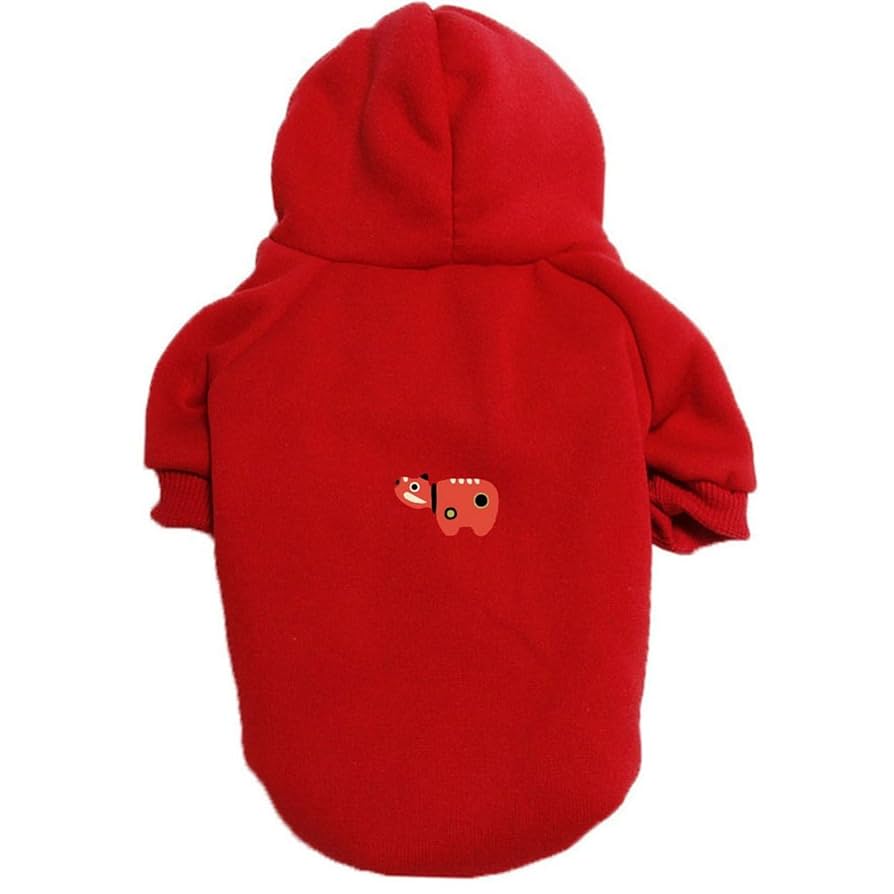 ペット服 犬服 Tシャツ 秋冬服 ドッグウェア サンゴフリース 防寒コート Amazon | ふく福 可愛い ペット犬服 Tシャツ 秋冬衣装 柔らかい