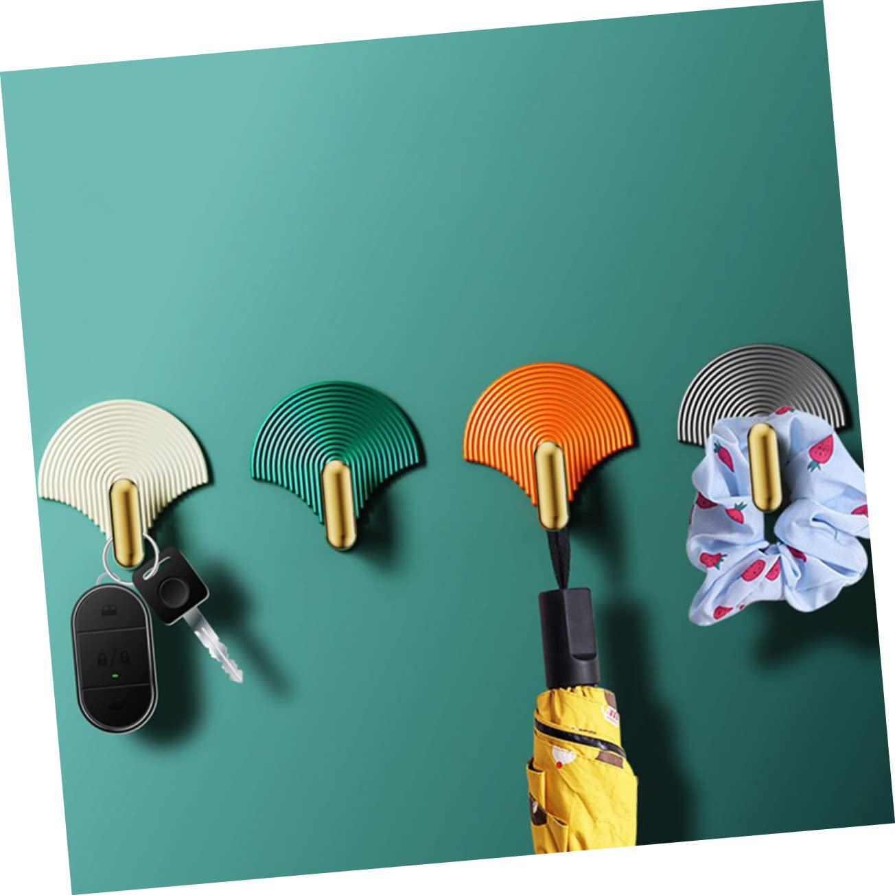 MAGICLULU 20piezas Ganchos Adhesivos Multiusos Impermeables Para Baño Cocina y Entrada Gancho Autoadhesivo Para Llaves y Toallas