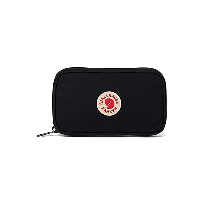 Fjallraven Kanken Travel Wallet Wallet Handbags Black, Polyester