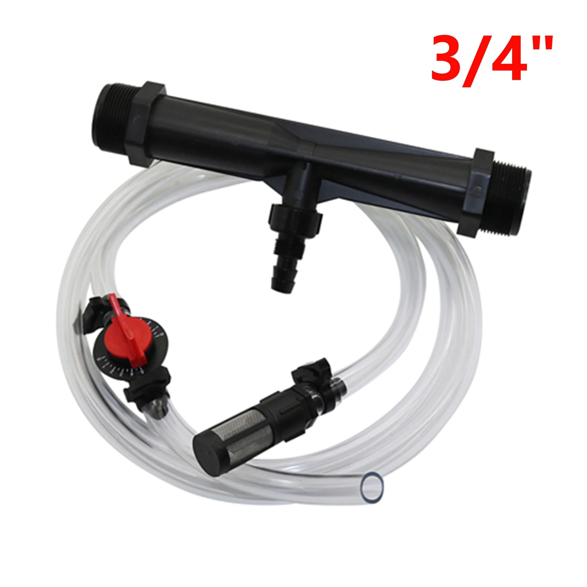 1 "3/4" 1/2 "venturi mieszalnik nawozów strzykawka rurka Venturi automatyczny zestaw do nawożenia nawadnianie ogrodu aplikacja(0325)