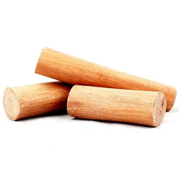 Real Seed Premium Chandan Wood 3 Pcs Seal Sandalwood Scented Processed Chandan Sticks Approx weight 300 Grams