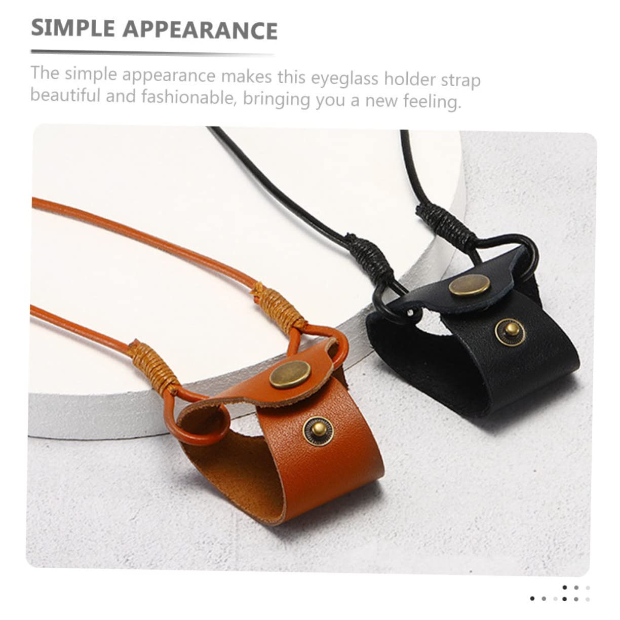 Cordino Per Occhiali Regolabile Donna - Catena Con Ganci In Silicione, 70cm - Foto 11