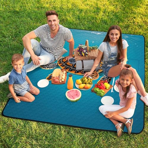 Couverture imperméable pliable avec fermeture éclair bâche de plage - 8