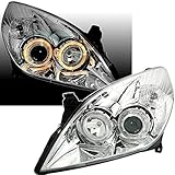 Ausführung: Klarglas Chrom, mit Standlichtringen