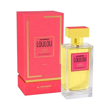 Al Haramain Loulou Love - Perfume for Women - Womens Perfume with Burst of Freshness - Vibrant Notes of Mandarin and Sour Cherry - 3.33 oz EDP Spray