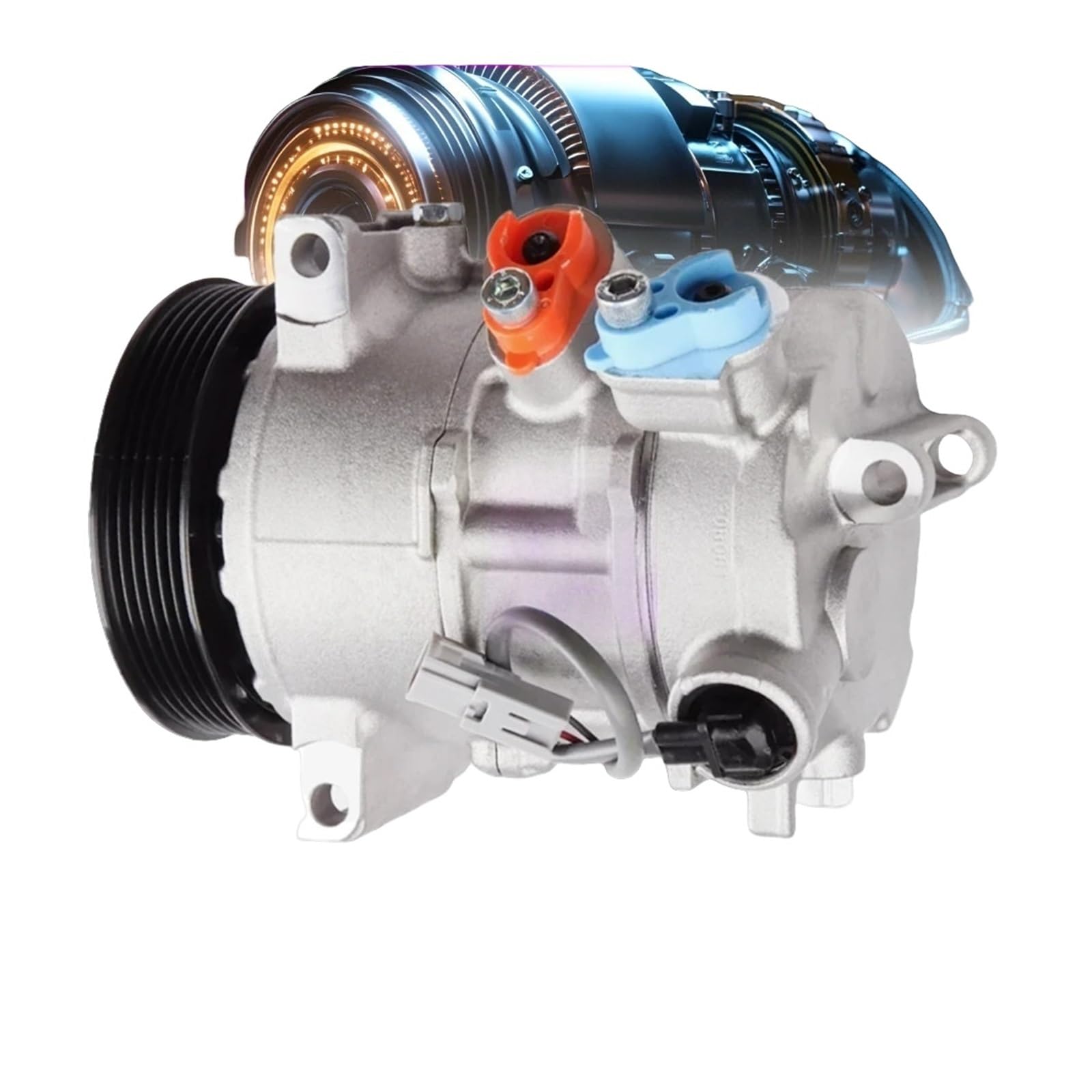 Jmcxwlaq One Color Ac Air Conditioning Compressor Compatible With Jeep Compass Patriot Dodge Caliber 55111610Aa 55111610Ab 55111610Ac 4471500751 447150-0751