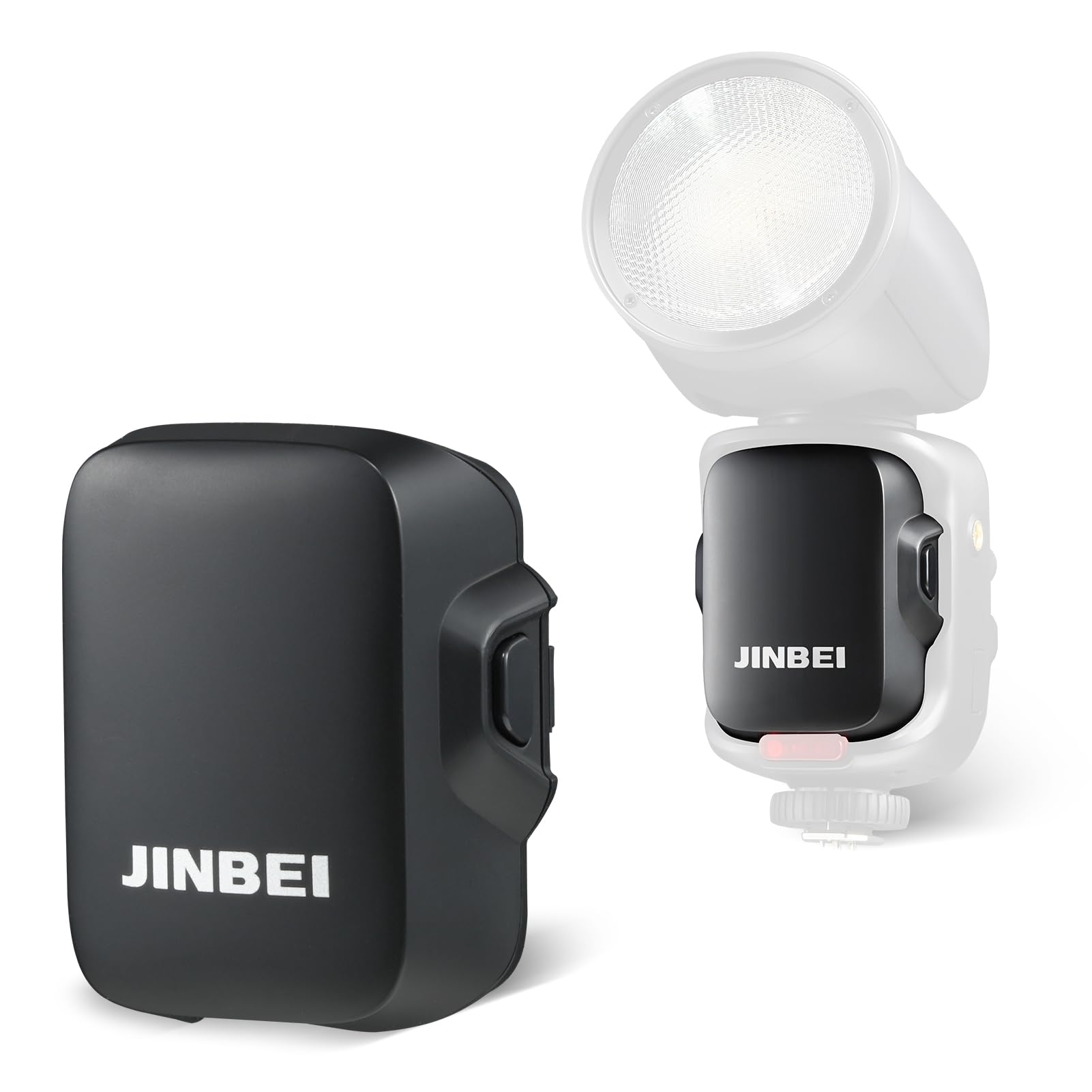 JINBEI 11.1V/1600mAh Batterie Li-ION de Remplacement pour Flash Speedlite, Batterie Lithium Compatible avec Le Flash JINBEI HD-2MAX