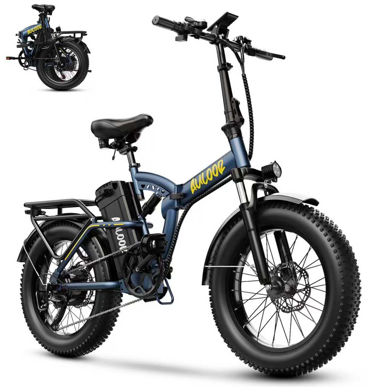 EUYBIKE Foldable Electric Bike (48V 20Ah, 750W, 20' Fat Tire)