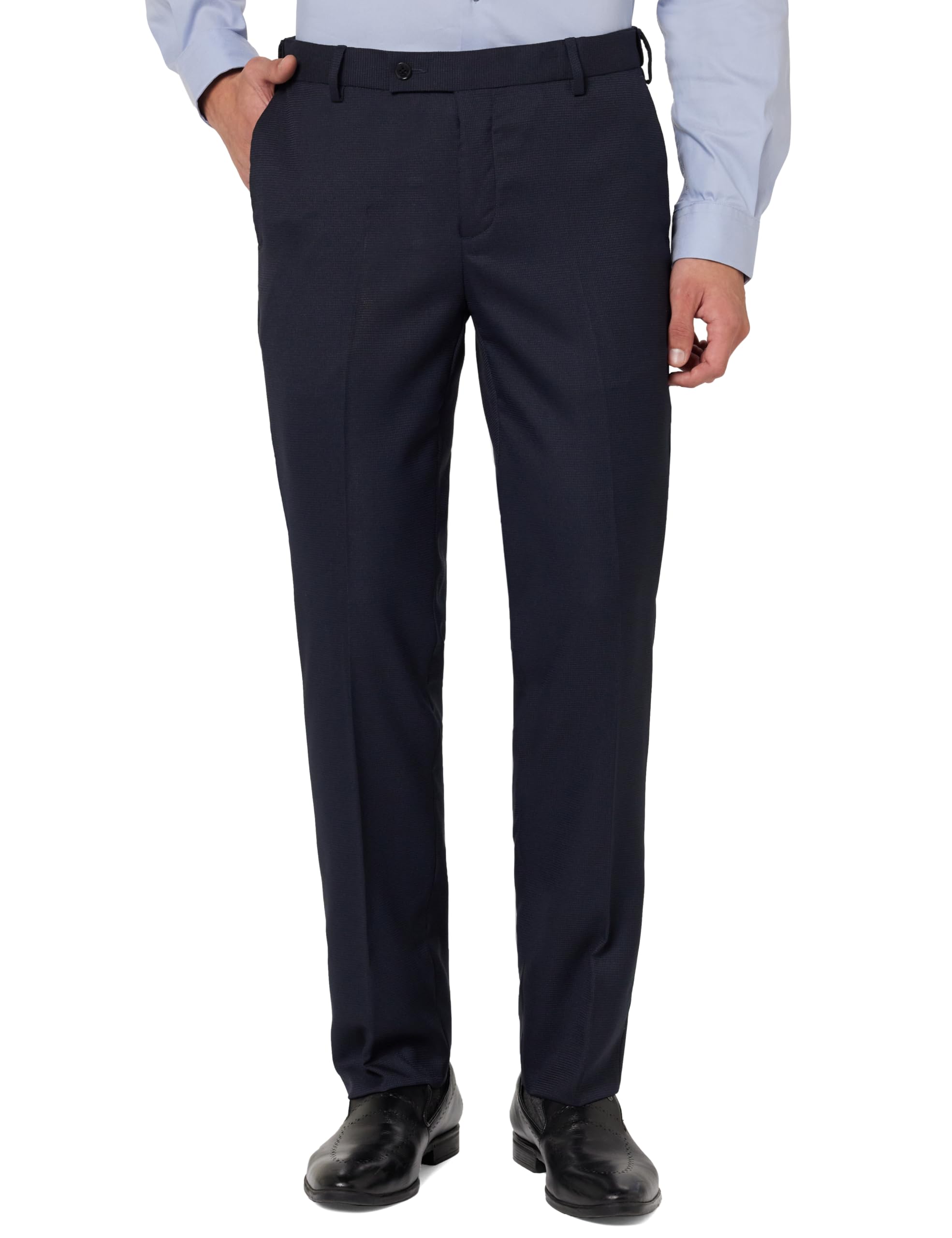 arrow Men's Mid Rise Regular Trouser-picture-33