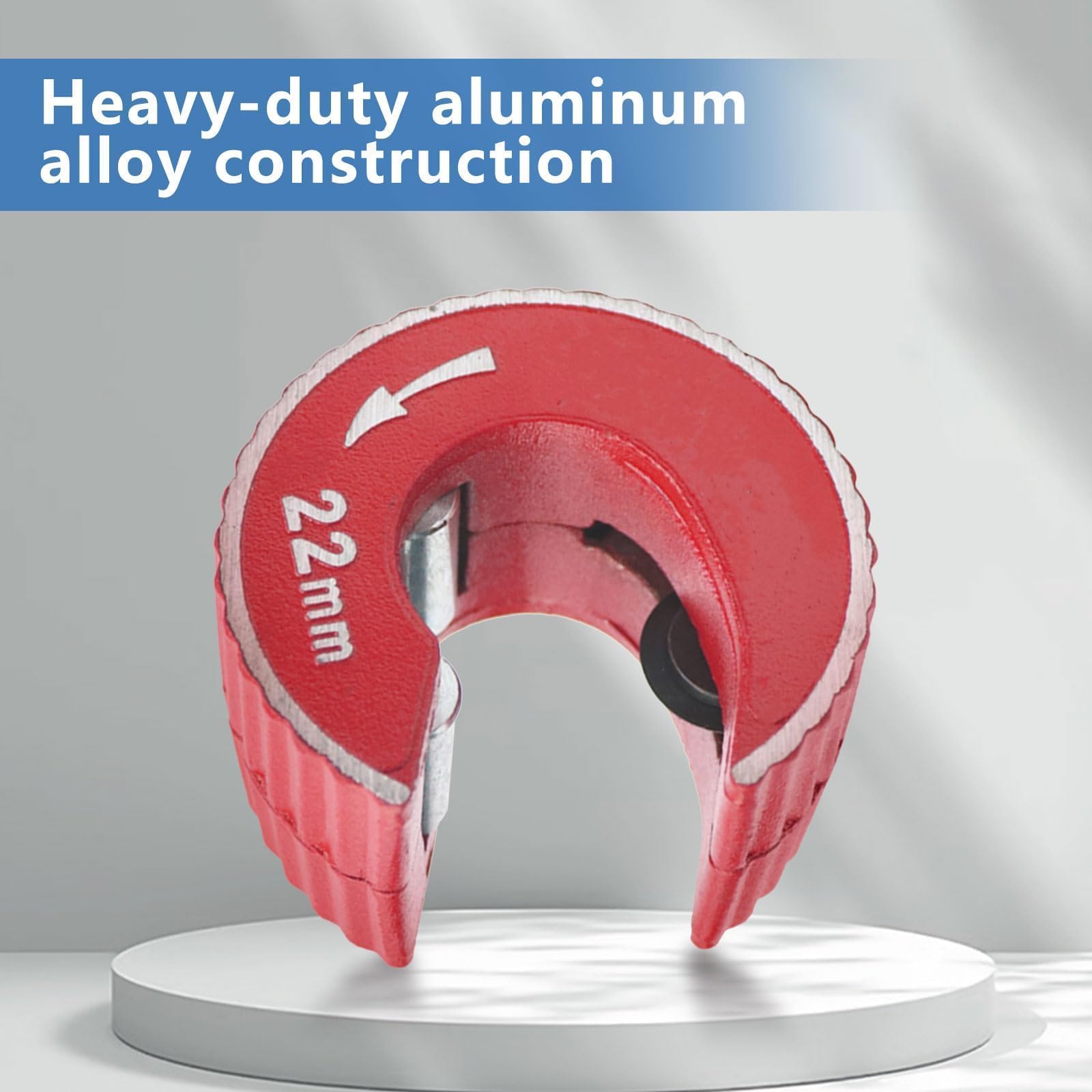 VZU 2PCS Pipe Cutter 15mm and 22mm Copper Pipe Cutter, Tube Cutter Set including 2 Pipe Cutting Wheel Blades - Image 4