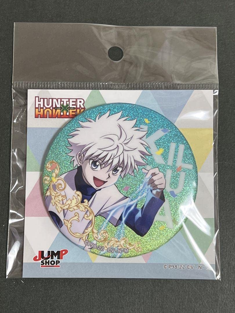 HUNTER × HUNTER ハンターハンター グリッター缶バッジ キルア HUNTER×HUNTER グリッター缶バッジ Vol.3 キルア=ゾルディック B