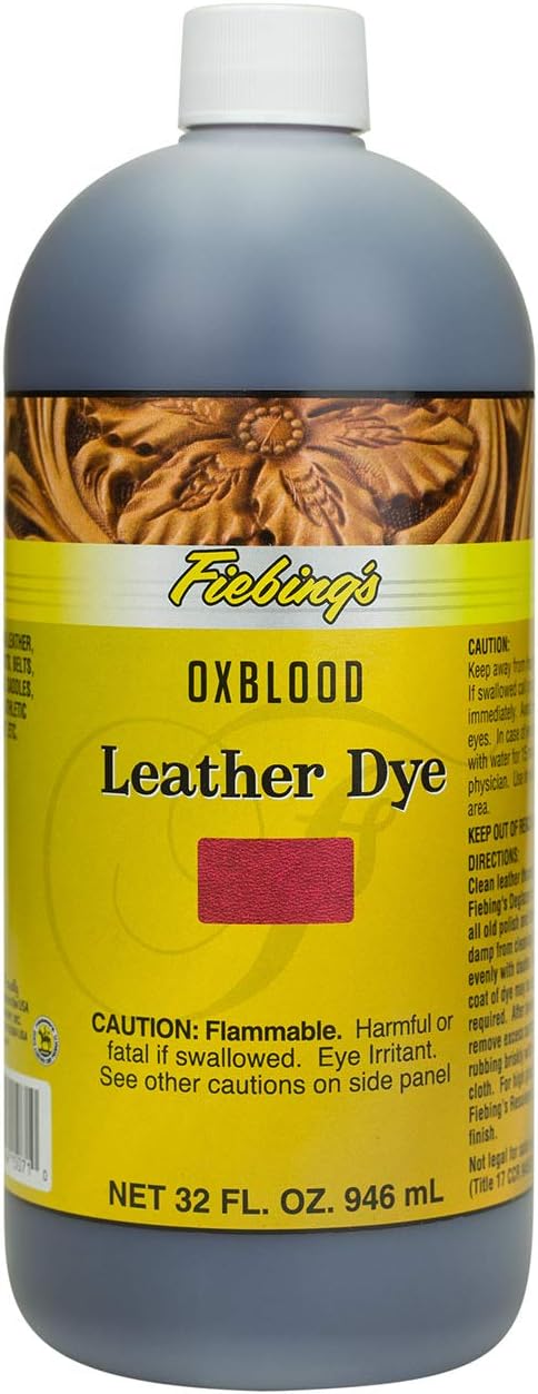 Fiebing's Oxblood Leather Dye 32oz