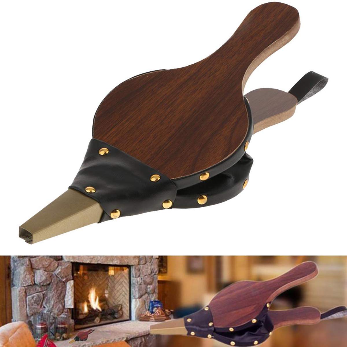 Large Fireplace Bellows 15.35x6.69 Inch Wood Air Blower Fire Bellow Hand  Bellow for Fireplace and Barbecue Fast Fire Starter for Outdoor Camping BBQ  Grill Fireside Lighter : Amazon.co.uk: DIY u0026 Tools