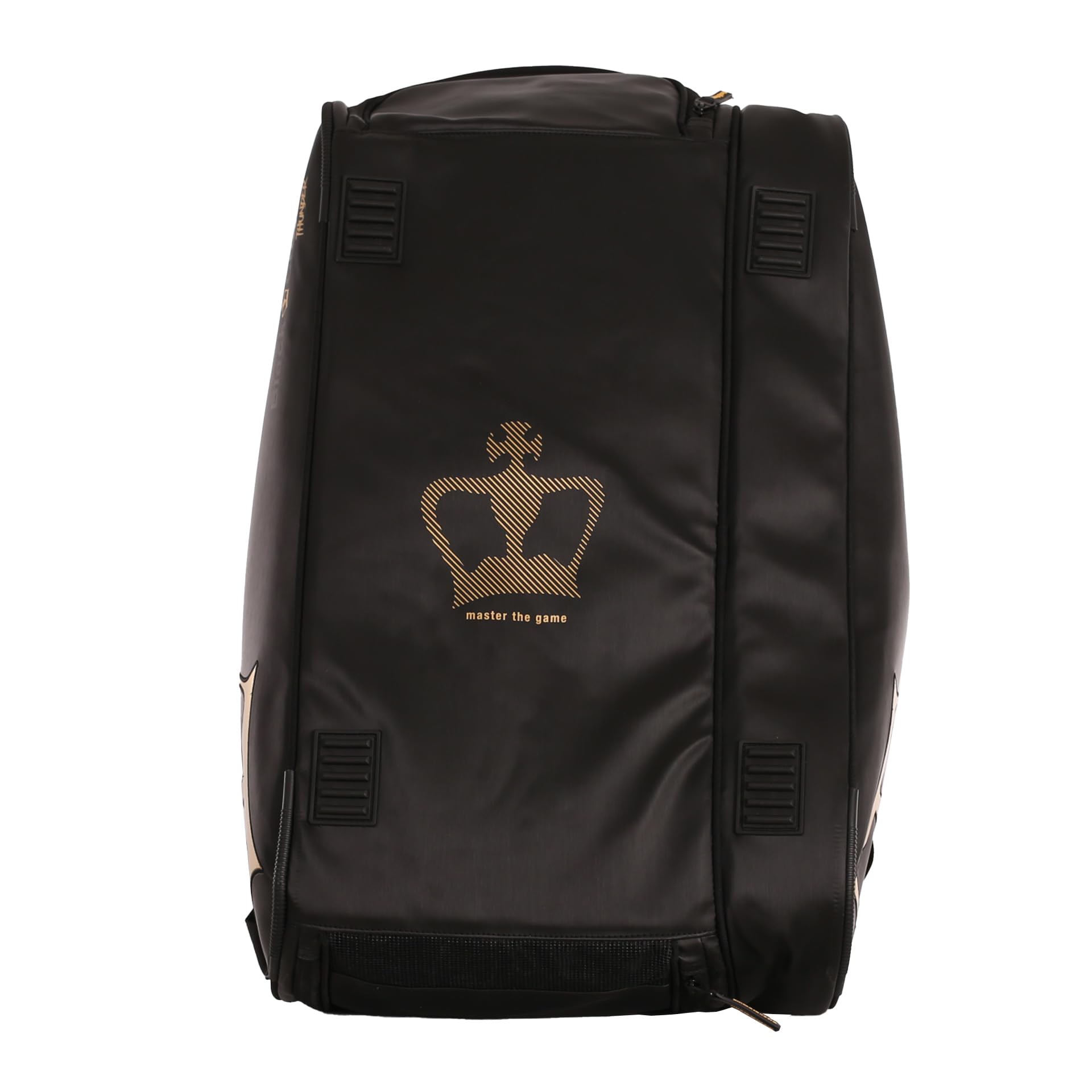 Black Crown - Paletero de Pádel Thunder - Compartimento térmico para 2 Palas - Espacio para Ropa y Calzado - Bolsillos Exteriores - Bolsillo para Zapatillas - Material PU y poliéster