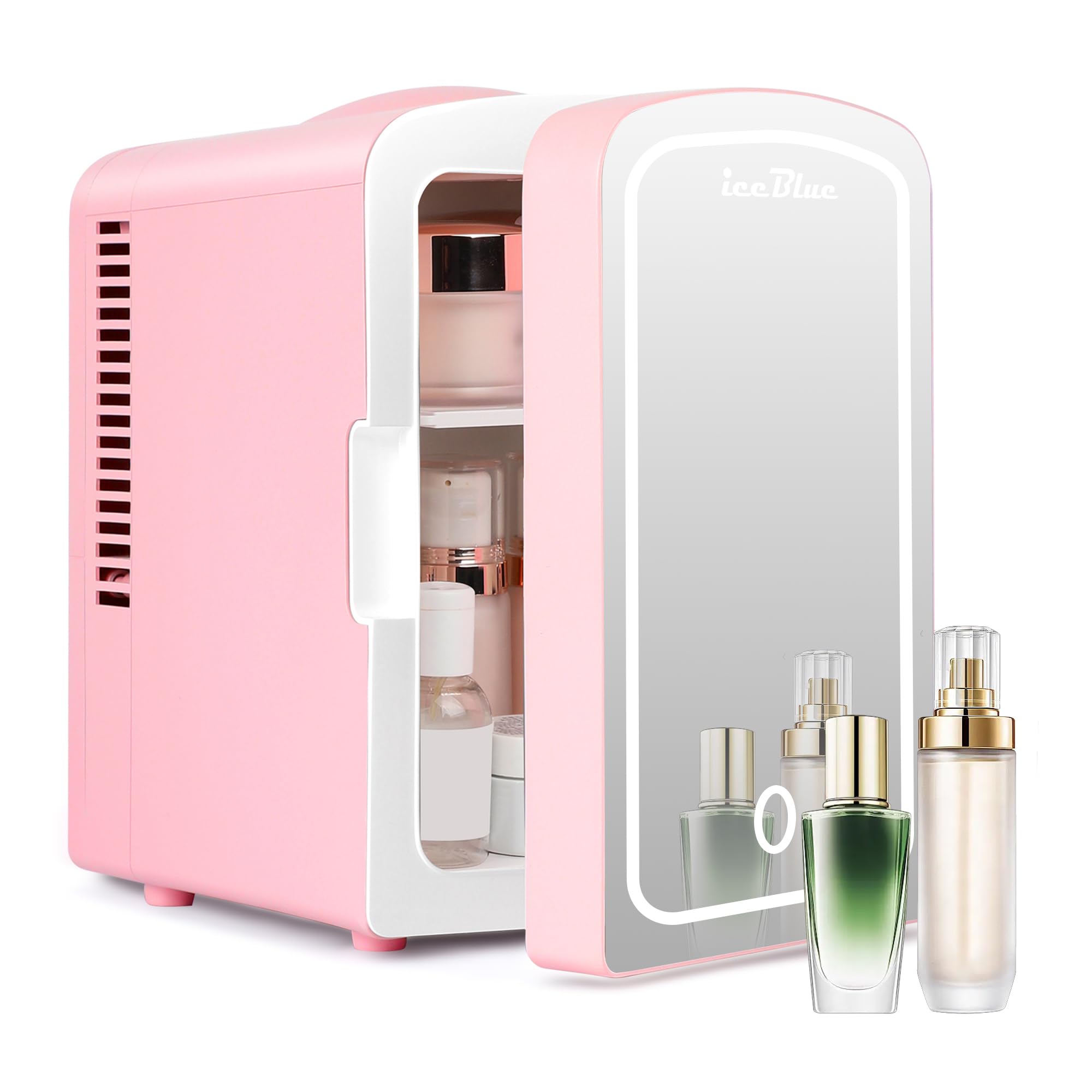 Iceblue GZ-LS-4YM-PINK 0.1 cu ft Beverage Cooler Pink