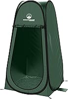 Vista 10 de Wakeman Pop Up Changing Tent, 3.3 x 3.3 x 6.2ft, Camping Shower Tent for Portable Toilet Stall or Dressing Room with Carry Bag for Camping, Beach