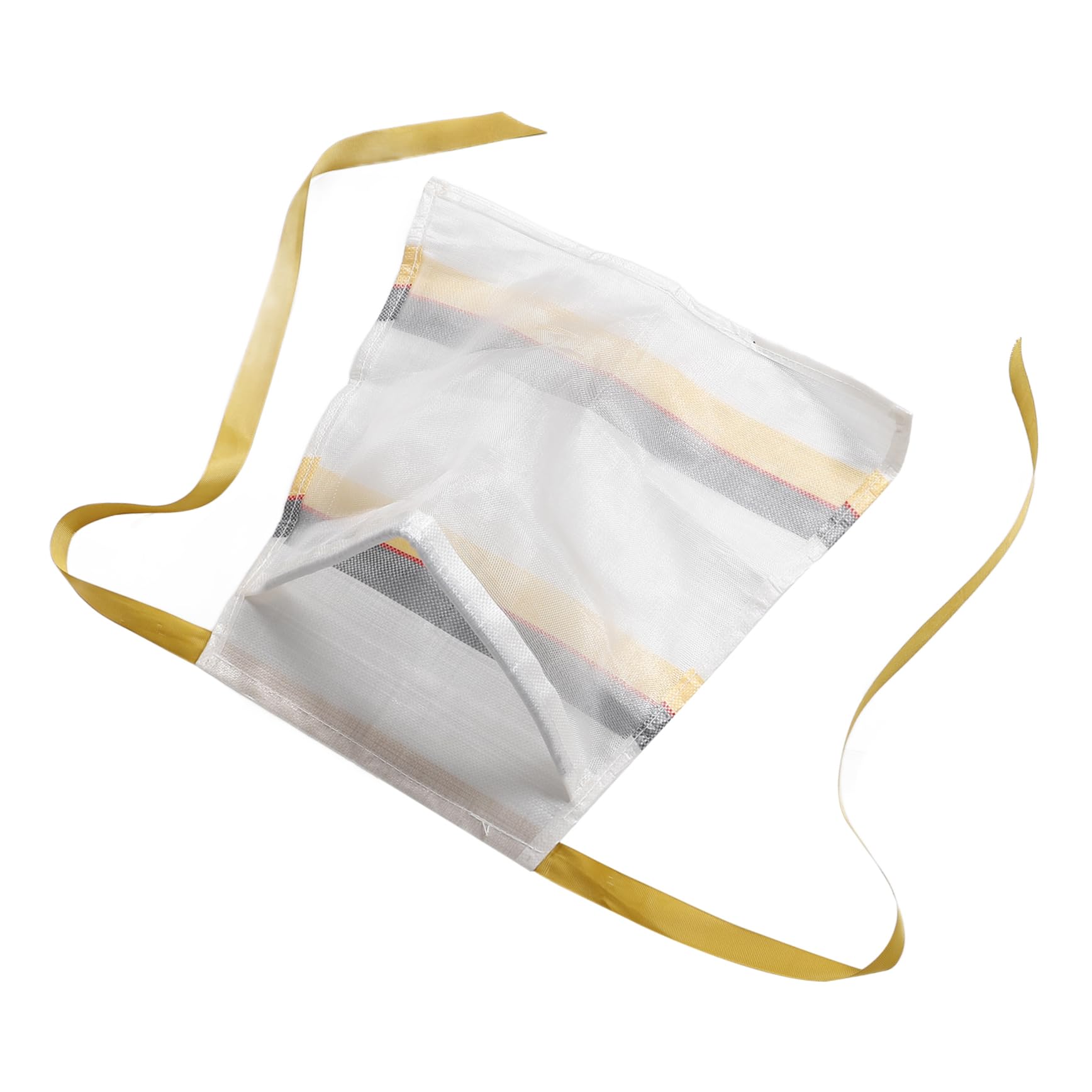 Milisten Picking Bag Harvest Basket Harvest Bag Garden Produce Vegetable Fruit Basket Foraging Bag Fruits Lightweight Reusable Mushroom Foraging Pouch Harvest Apron Fruit Pouch White Nylon