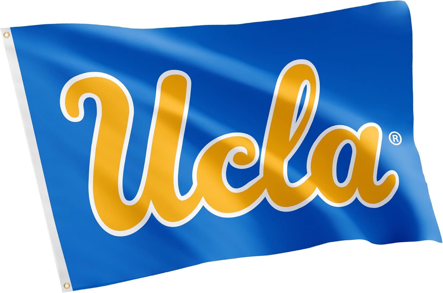 Desert Cactus UCLA Bruins Flag - 3 x 5 Feet University of California Los Angeles Banner, Indoor/Outdoor Durable Fabric, 100% Polyester Design (Style 1)