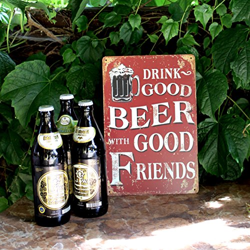 ᐅ Blechschild Bier Retro-Schild Vintage Magnet-Metallschild | | Die Hausbar