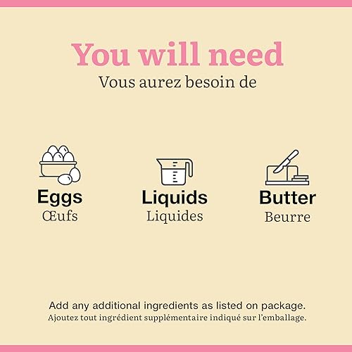 Miniatura 4 de XO Baking Co. Gourmet Fudge Brownie Mix  Mezcla de brownie de chispas de chocolate sin OMG sin gluten  17 onzas (caja de 1)