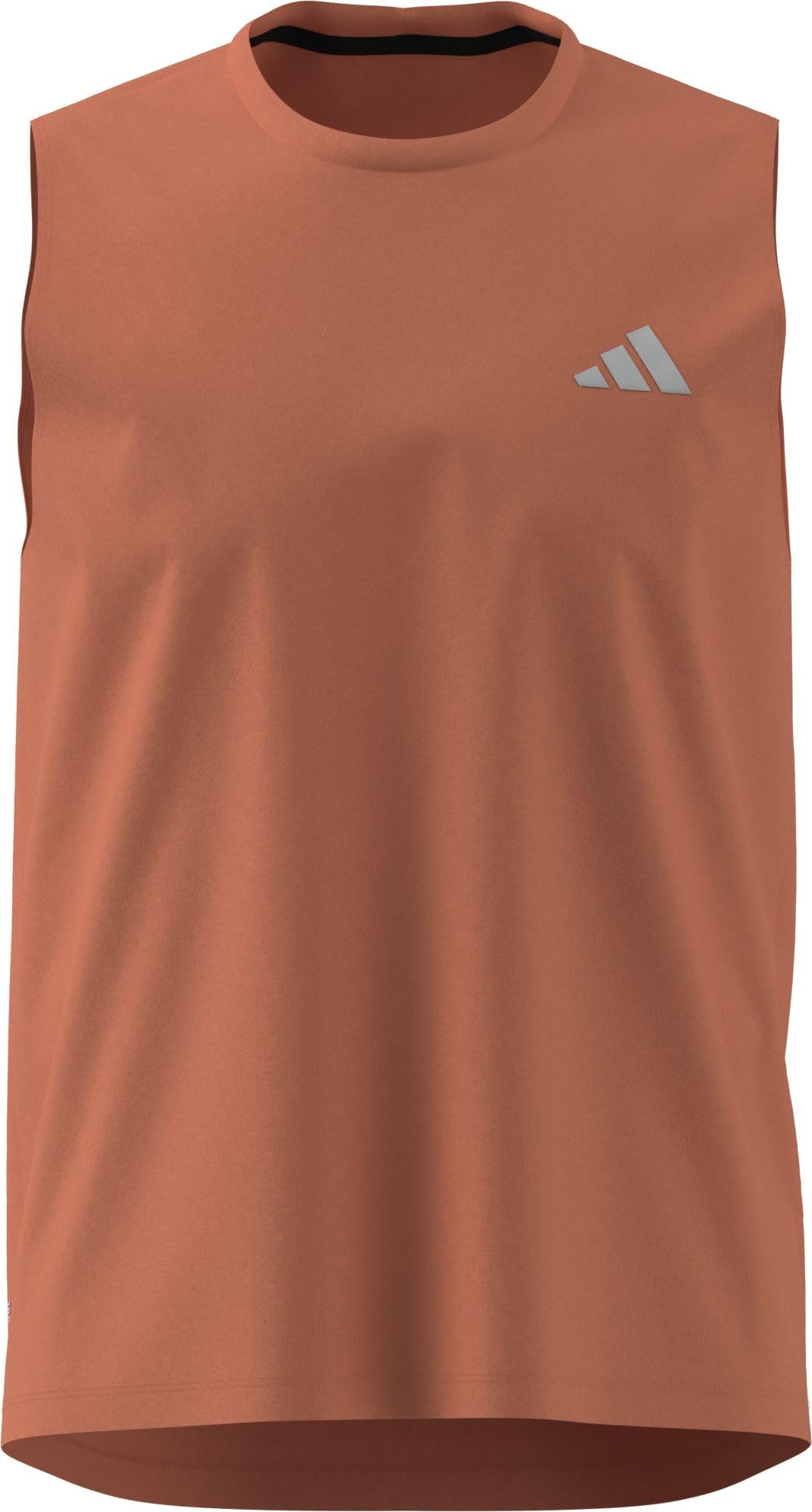 adidas Men's adi365 Running Essentials Tank, Dusky Orange, XXL