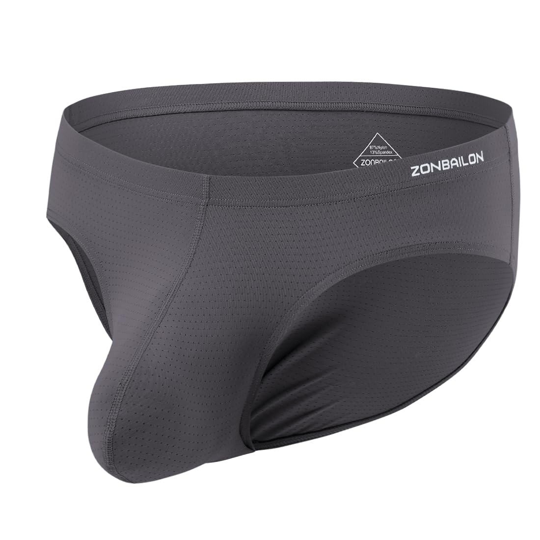 BIATWOWR Sexy Herren Dreiecksunterwäsche mit Großer Tasche,