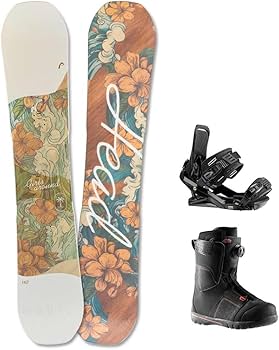 Amazon | スノーボード 板 レディース 3点 セット HEAD ヘッド GIRLS
