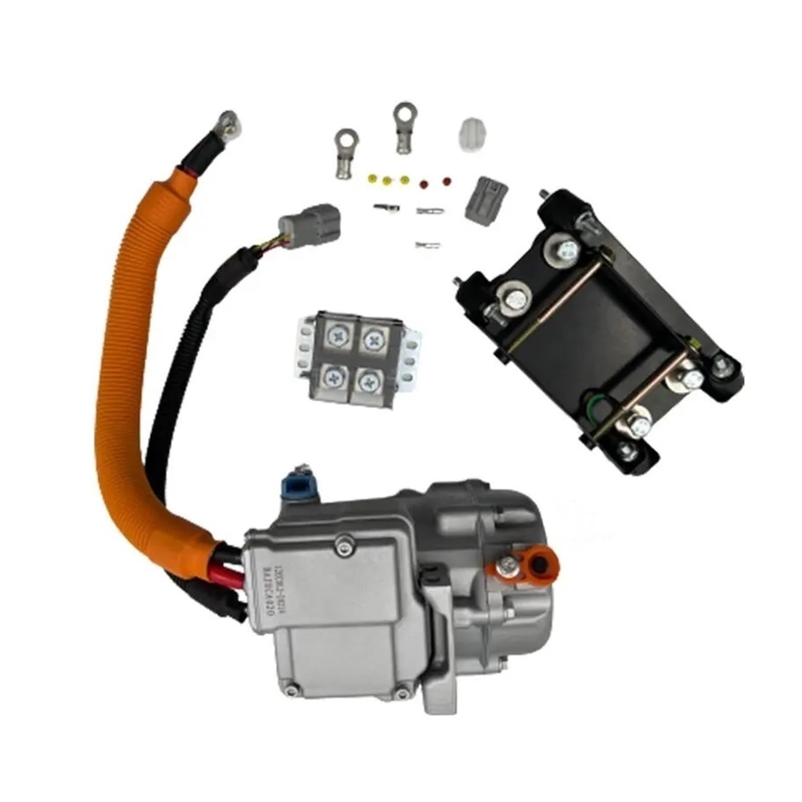 Compresor de aire acondicionado eléctrico universal de 12 V y 14 cc for caravanas, coches, camiones, autobuses y barcos.