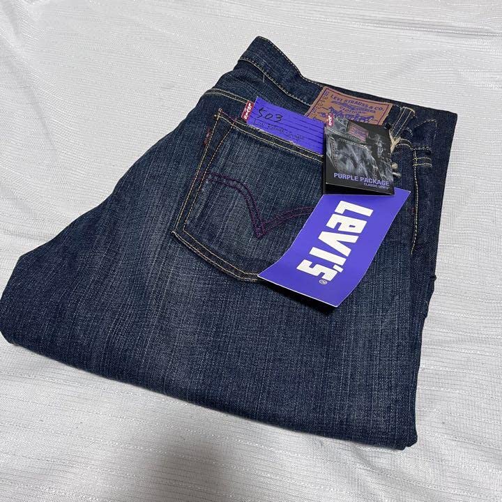 Amazon.co.jp: 廃盤レアリーバイス 503パープルパッケージ リーバイス