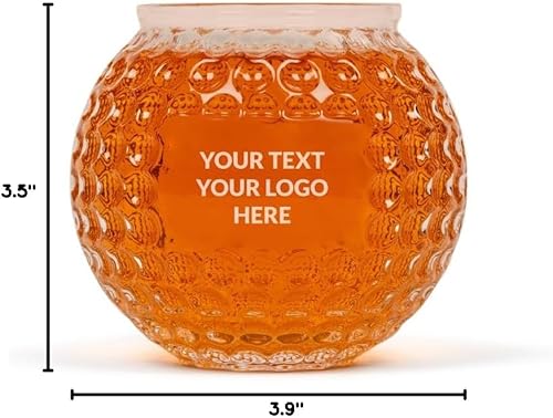 Miniatura 8 de Vasos de whisky de golf personalizados, juego de 2, únicos, hechos a mano, duraderos y divertidos, accesorios para beber golf de 10 onzas cada uno y