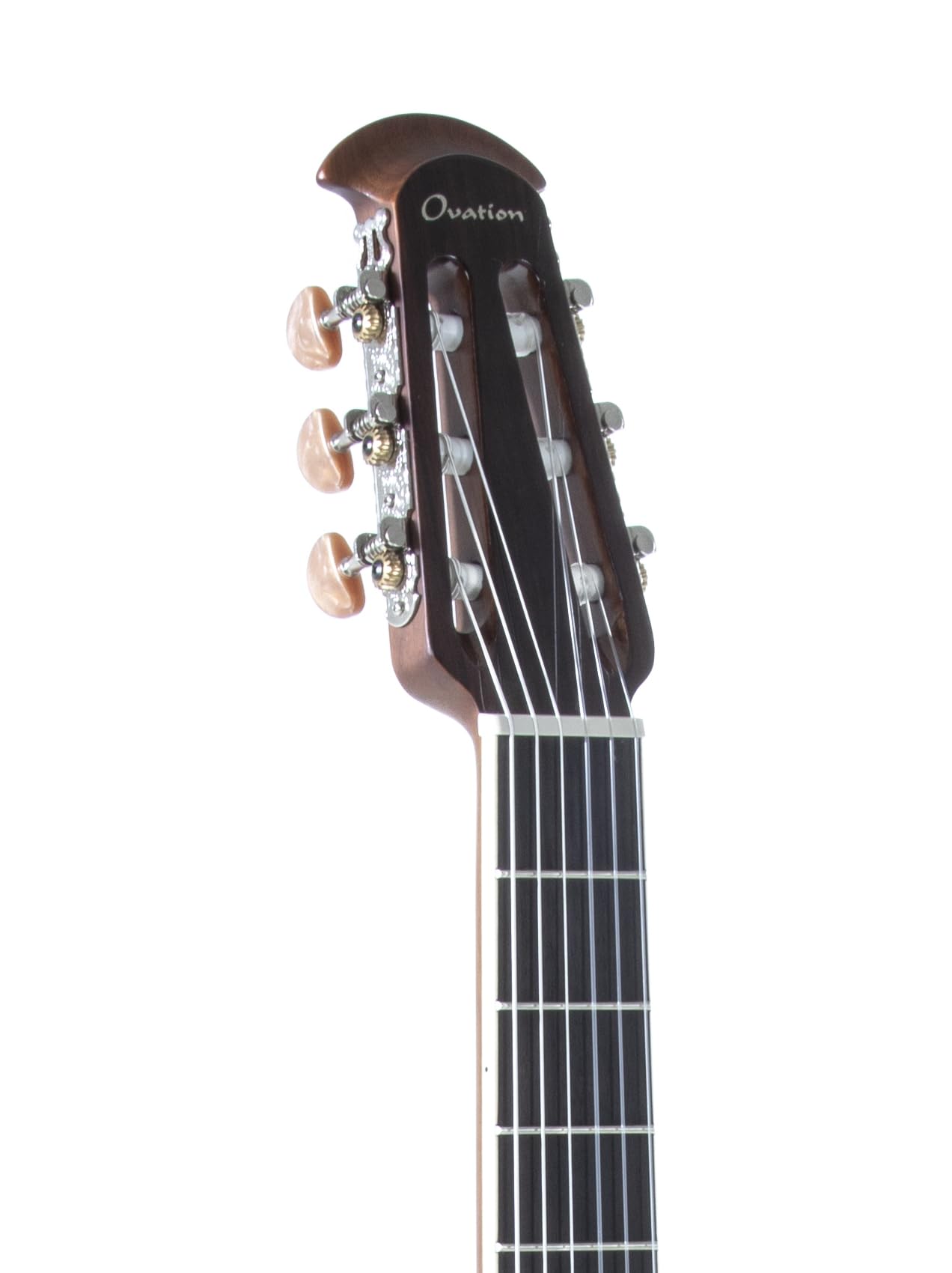 OVATION E-Akustik Klassikgitarre Celebrity Traditional CS24C Mid Cutaway Nylon - Massive Zederndecke - Mid-depth Lyrachord Body - Saiten Hannabach Goldin - Natural - CS24C-4-G