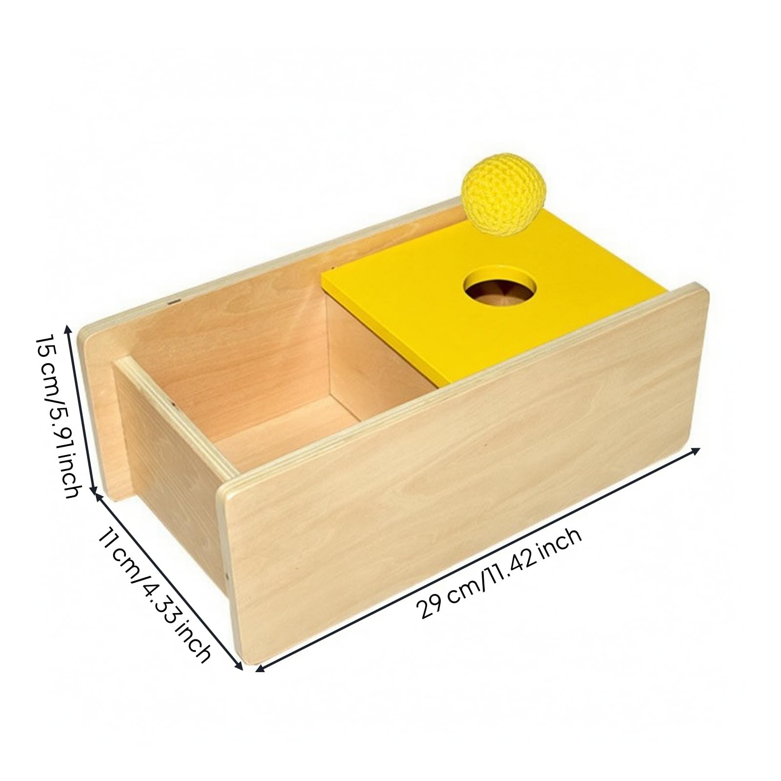 Boîte avec Boules Non Toxique