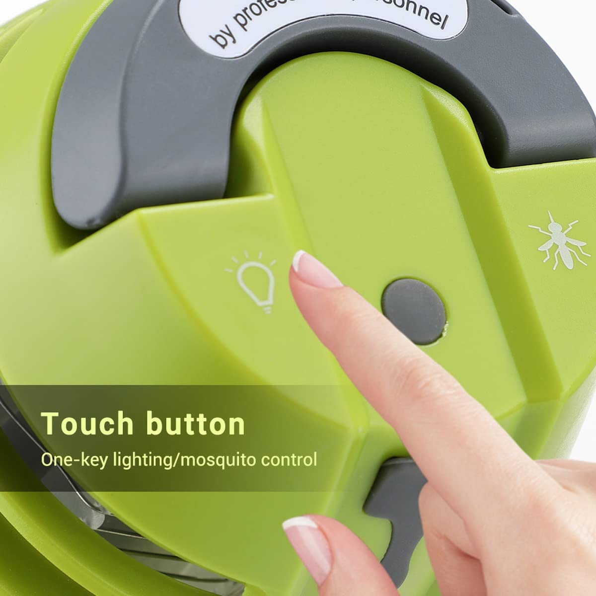 TEmkin Lampe de Camping Anti-Moustique 2 en 1, Anti-Mouches sans Fil Rechargeable avec câble USB, Lampe Anti-Moustique de Camping étanche pour la randonnée en Plein air