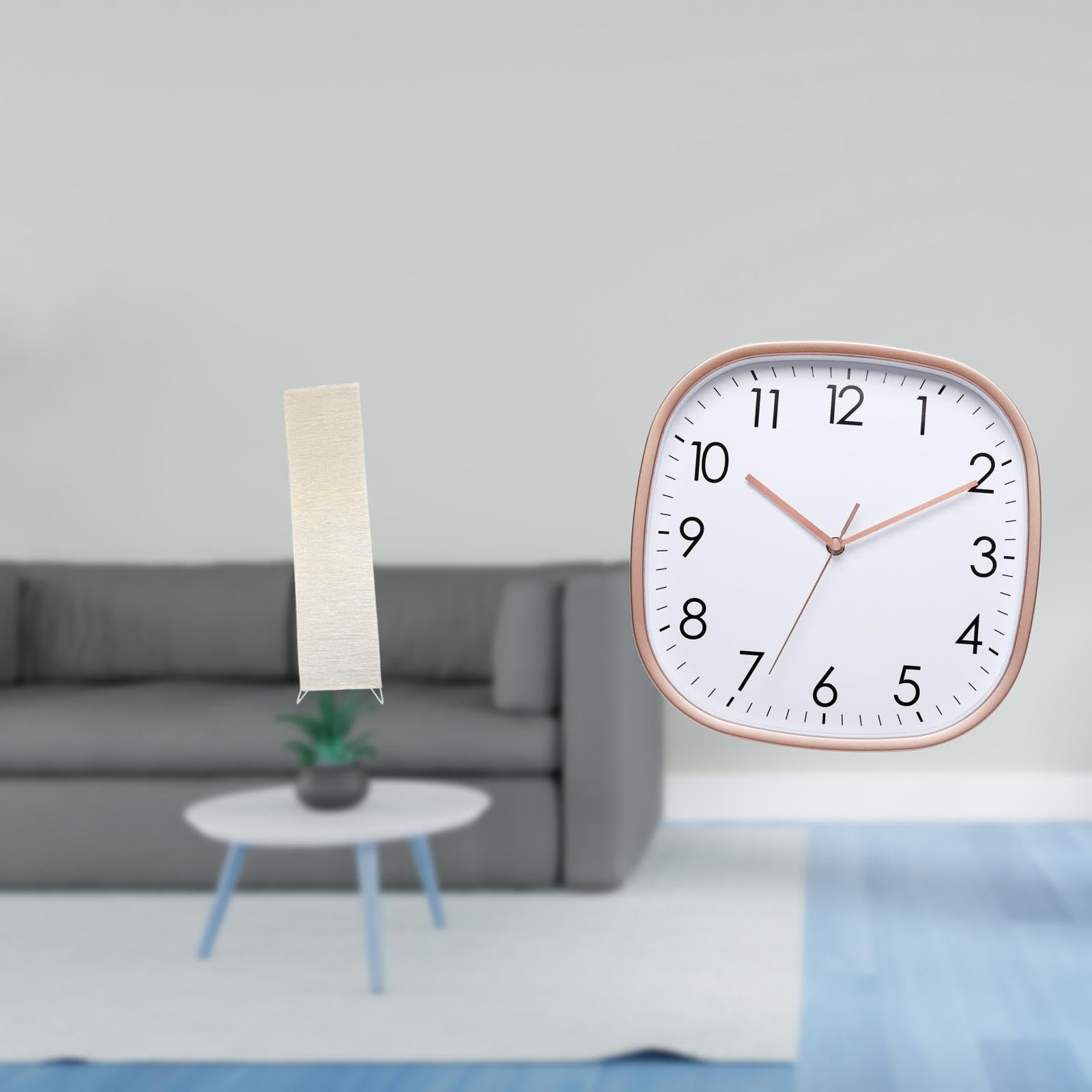 Enakshi® Vintage Living Room Lamp Shade with Digital Wall Clock Design Artful Standing Light Cover for Home Farmhouse Gym Decor|Home & Garden | Lamps, Lighting & Ceiling Fans | Lamp Shades-image-25
