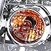 Spec-D Tuning 2LHP-ECLD02-RS Chrome Projector Headlight (Housing - Not Compatible With Factory Xenon)