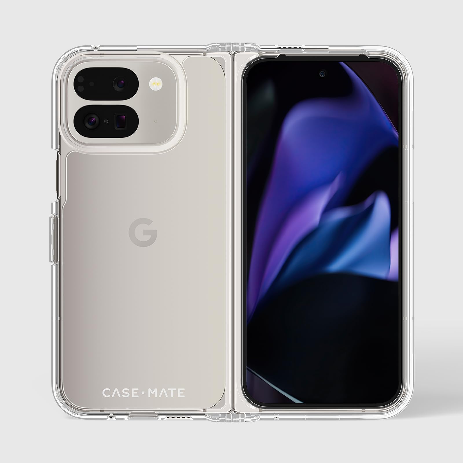 Google pixel 9 Pro Fold Case付き Case-Mate Google Pixel 9 Pro Fold Case [8”, 2024] [12ft Drop