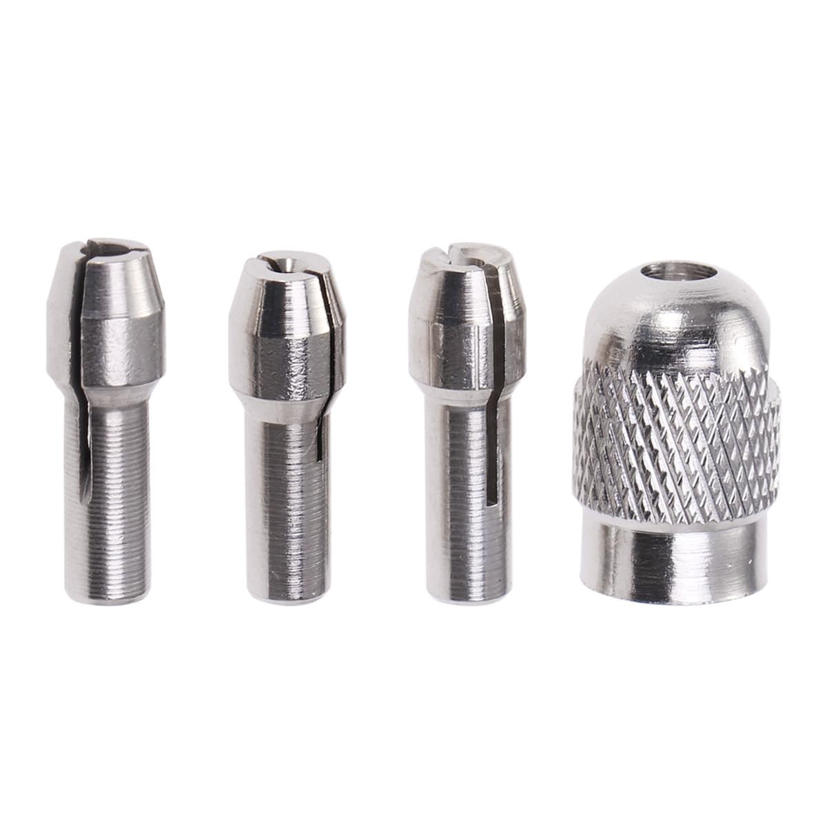 Keyless Bohrfutter Adapter Set 15 Stück,Messingbohrfutter,0,8-3,2 mm kleine elektrische