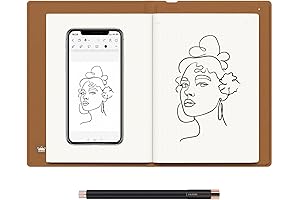 Note 2-in-1 Digital Notebook Drawing Tablet with Battery-Free Pen