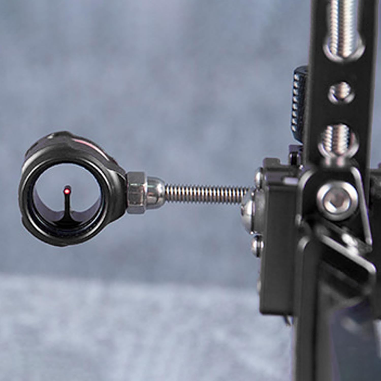 Archery Bow Sight Pin Recurve Bow Sight Scope Single Sight Pin 0.019" Fiber Optical 1 Pin Sight for Hunting Bow Sight Accessories